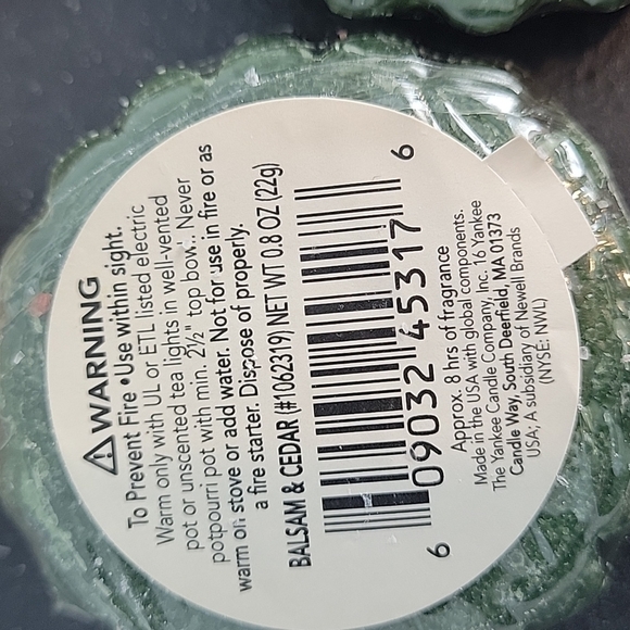 YANKEE CANDLE Tarts lot of 12 Gingerbread Maple, Cinnamon, Cedar, Balsam Clove - Picture 8 of 10